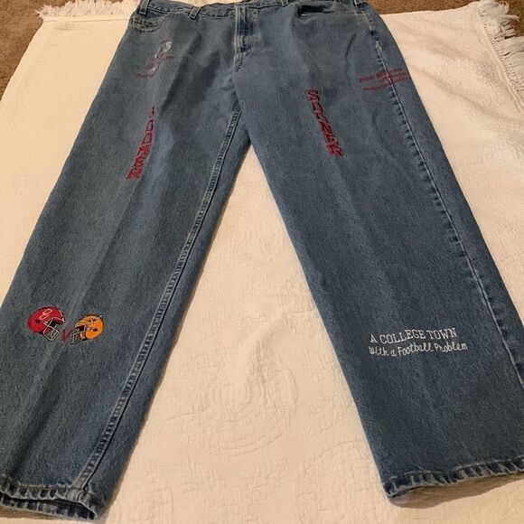 Levi’s 550 custom made OU sport jeans. 44x34 - Picture 12 of 15